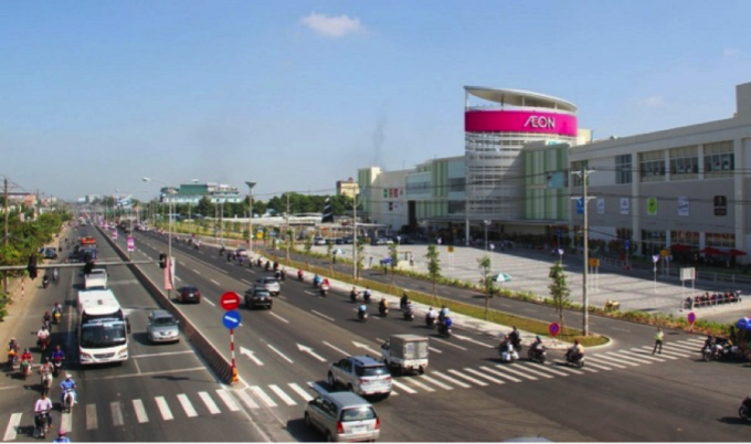 Trung tâm thương mại Aeon Mall, Thuận An