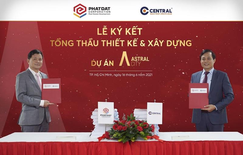 Ngày 16/6 vừa qua, Công ty Cổ phần Phát triển Bất động sản Phát Đạt (mã CK: PDR) đã tiến hành ký kết hợp tác với Công ty Cổ phần Xây dựng Central.